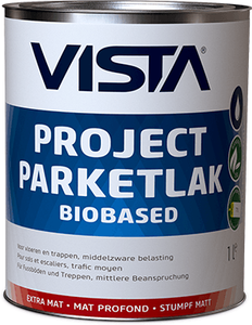 vista project parketlak biobased extra mat 1 ltr