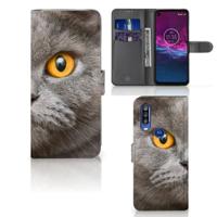 Telefoonhoesje | Met pasjeshouder | Motorola One Action Britse Korthaar