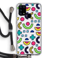 8-bit N°6: Samsung Galaxy M31 Transparant Hoesje met koord