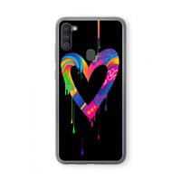 Melts My Heart: Samsung Galaxy A11 Transparant Hoesje Melts My Heart: Samsung Galaxy A11 Transparant Hoesje