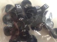 MB zwart/wit 32 voor op kledinghanger