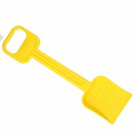 Zand speelgoed schep - geel - 54 cm - kunststof - strandschep