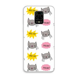 Meow: Xiaomi Redmi Note 10 Lite Transparant Hoesje