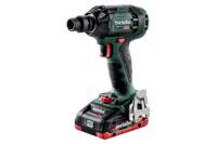 Metabo SSW 18 LTX 300 BL 18V LiHD Accu slagmoersleutel set 2 x 4.0Ah accu in Koffer - 300Nm - 1/2" - koolborstelloos | 602395800 - 602395800