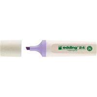 Markeerstift edding 24 eco 2-5mm pastel violet | 10 stuks
