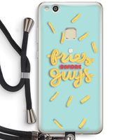 Always fries: Huawei Ascend P10 Lite Transparant Hoesje met koord