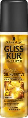 Schwarzkopf Gliss Kur Anti klit spray oil nutritive (200 ml)