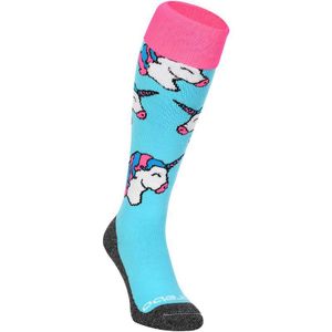 Hockeysokken Unicorn Light Blue