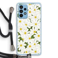 Summer Daisies: Samsung Galaxy A52 Transparant Hoesje met koord