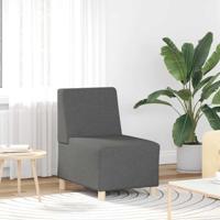 Fauteuil 55 cm stof donkergrijs Fauteuil 55 cm stof donkergrijs