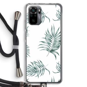Simple leaves: Xiaomi Redmi Note 10 Pro Transparant Hoesje met koord