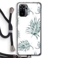 Simple leaves: Xiaomi Redmi Note 10 Pro Transparant Hoesje met koord