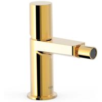 Bidetkraan Tres Project | Opbouw | Mengkraan | 1-knop | Rond | 24k Goud glans
