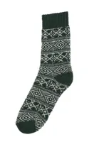 Homesocks bedsokken met wol - Warme huissokken voor de winter - Norwegian winter print - Slaapsokken