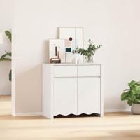 Dressoir Drammen Wit 79 x 43 x 75.5 cm Massief grenenhout