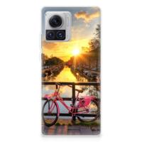 Motorola Moto X30 Pro | Silliconen Back Cover | Amsterdamse Grachten