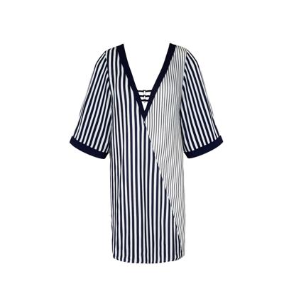 Lise Charmel Beachwear Rayure en Ligne Tuniek blauw wit ASB4485