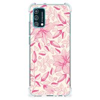 Samsung Galaxy M02s | A02s Case Pink Flowers