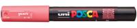 Uni POSCA paintmarker PC-1MC, 0,7 - 1 mm, koraalrood