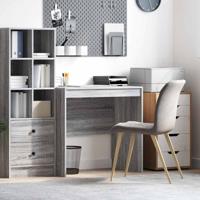 Bureau Grijs sonoma 80 x 50 x 76 cm Bewerkt hout