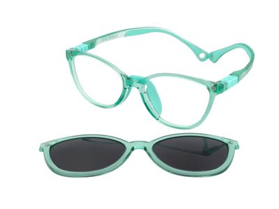 Brillen met correctie Crullé Kids Hiking C8 Clip-on