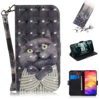 3D gekleurde tekening horizontale Flip lederen draagtas met houder & kaartsleuven & portemonnee voor Huawei P30 (Embrace kat) 3D gekleurde tekening horizontale Flip lederen draagtas met houder & kaartsleuven & portemonnee voor Huawei P30 (Embrace kat)