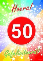 Decoratie poster 50 jaar