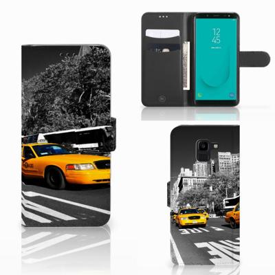 Samsung Galaxy J6 2018 | Flip Cover | New York Taxi