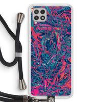 Sleeping Dreams: Samsung Galaxy A22 4G Transparant Hoesje met koord