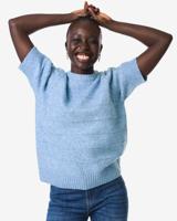 HEMA Damestrui Fyra gebreid blauw (blauw)