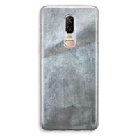 Grey Stone: OnePlus 6 Transparant Hoesje