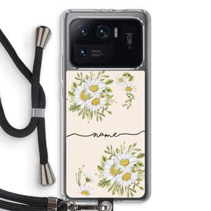Daisies: Xiaomi Mi 11 Ultra Transparant Hoesje met koord