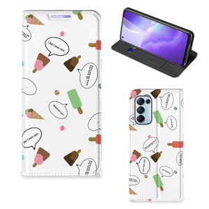 OPPO Find X3 Lite Flip Style Cover IJsjes