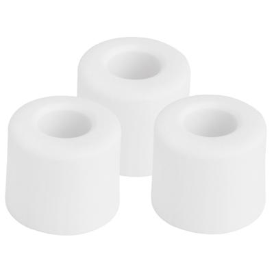 Benson Deurbuffers / deurstoppers rubbers - 3x - wit - 30 x 25 mm - met schroefbevestiging Benson Deurbuffers / deurstoppers rubbers - 3x - wit - 30 x 25 mm - met schroefbevestiging