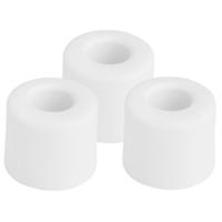 Benson Deurbuffers / deurstoppers rubbers - 3x - wit - 30 x 25 mm - met schroefbevestiging