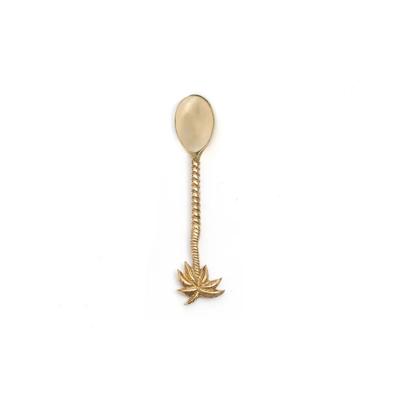 Gouden Palm Tree Theelepel