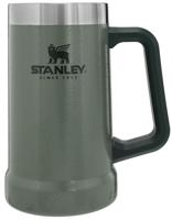Stanley The Big Grip Beer Stein .70L / 24Oz Isolatiefles Hammertone Green 700ML