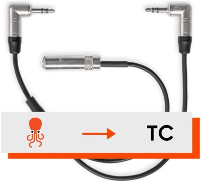 Tentacle Sync Timecode & Microphone to Camera Y-Cable
