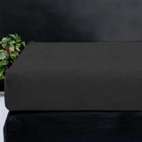 Sleeptime Teddy hoeslaken Antraciet 160 x 200 cm