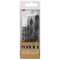 Wolfcraft 8458000 Hout-spiraalboorset 5-delig 4 mm, 5 mm, 6 mm, 8 mm, 10 mm Cilinderschacht 1 set(s) - thumbnail