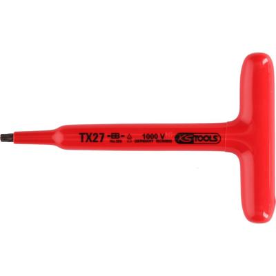 T-handgreep Torx-stiftsleutel met isolatie, T10, 120 mm KS Tools 117.2412