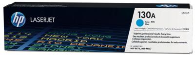 HP toner 130A, 1 000 pagina&apos;s, OEM CF351A, cyaan