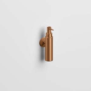 Zeepdispenser Clou Sjokker 100cc Wandmodel Brons Geborsteld PVD Clou