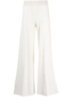 Lisa Yang pantalon en cachemire à taille haute - Blanc