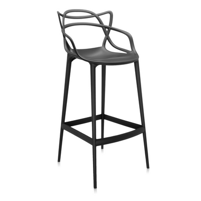 Kartell Masters barkruk H75 Zwart