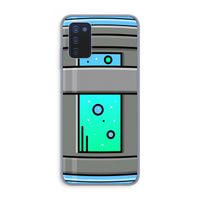 Chug Bottle: Samsung Galaxy A03s Transparant Hoesje