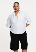 Yoek Blouse STRETCH | Wit | Maat 38/40