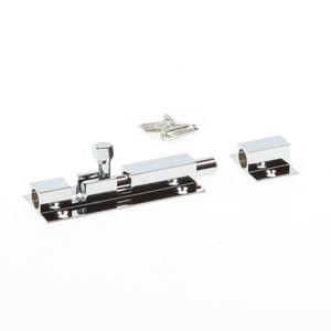 Schuifgrendel chr. 25x80mm