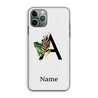 Charcoal Flora: iPhone 11 Pro Tough Case