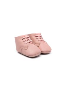 Pèpè chaussures en cuir à lacets - Rose